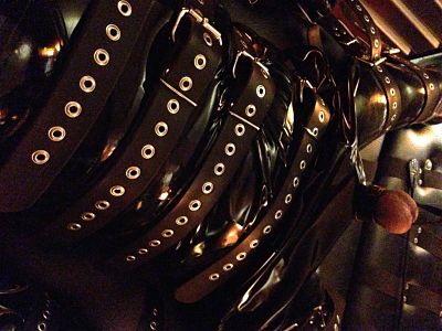 "Sensory deprivation, Los Angeles Victoria Hunter, dominates and punishes male slaves with rubber bondage and mummification at Her private LA dungeon"